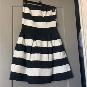 Strapless Stripe Dress